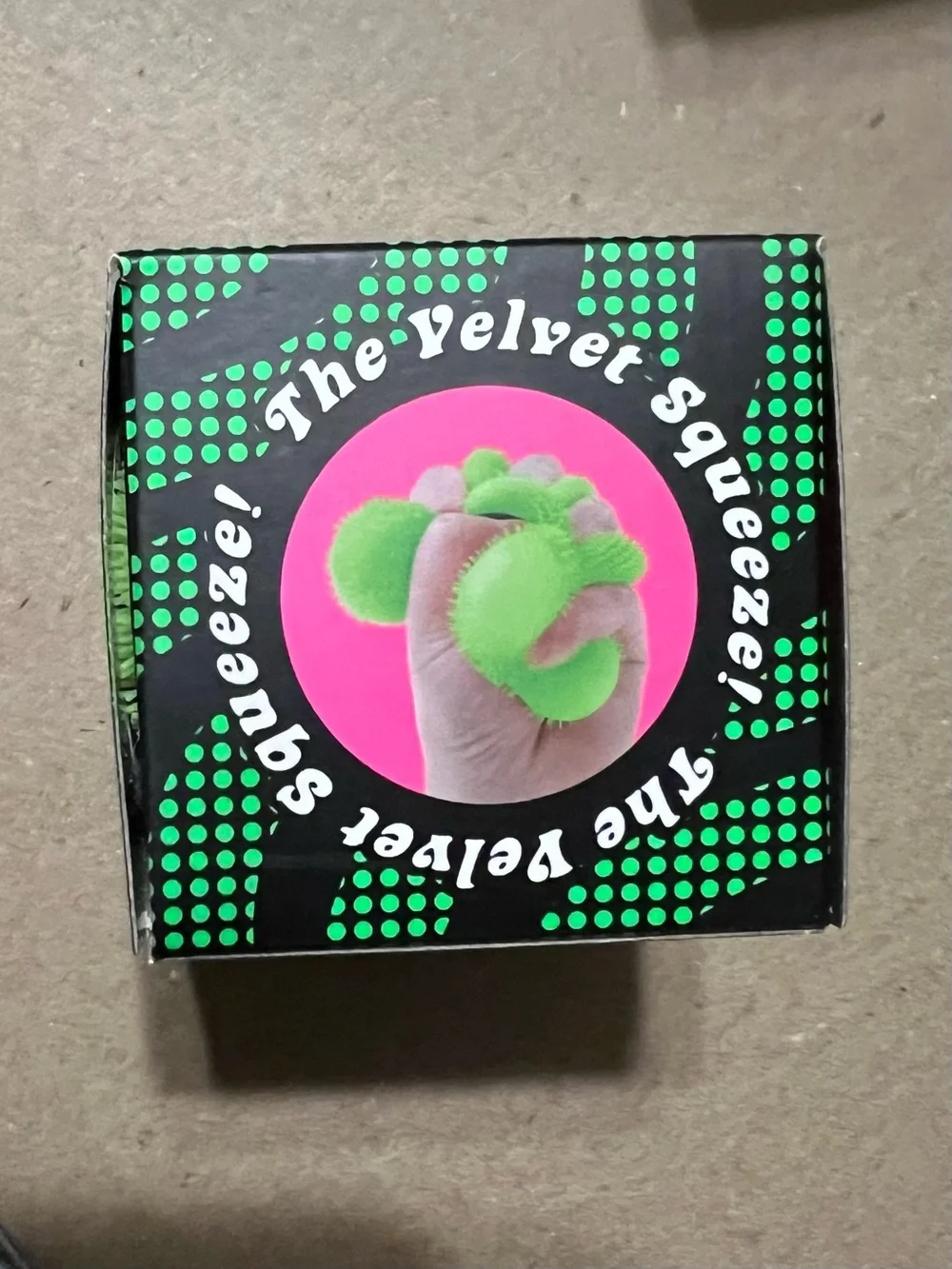 Schylling NeeDoh Bundle - Swirl Nice Cube & Fuzz Ball Green NIB